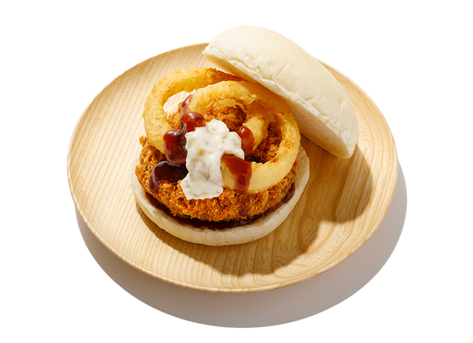 甘い誘惑メンチかつバーガー