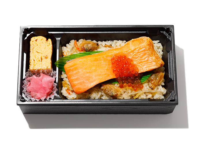 鮭ハラミといくらの親子弁当