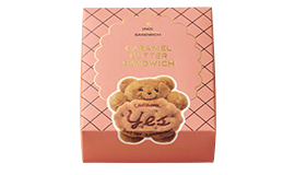 キャラメルバターサンドイッチ レーズン＆ショコラアプリコット 4個入
