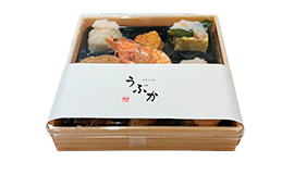 【特選】海老蟹松花堂弁当パッケージ