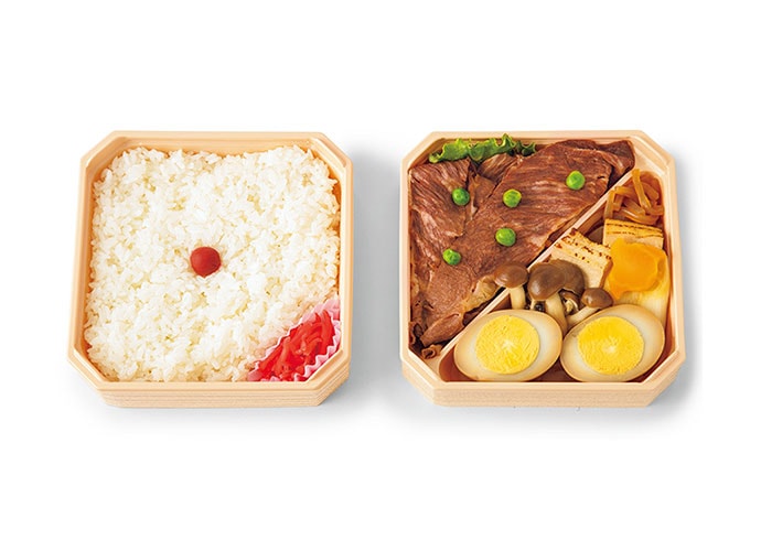 重ねすき焼弁当