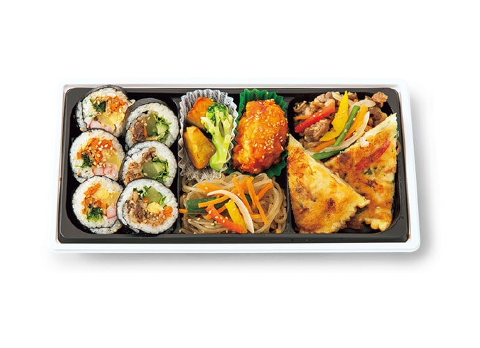 2種キンパの彩り膳