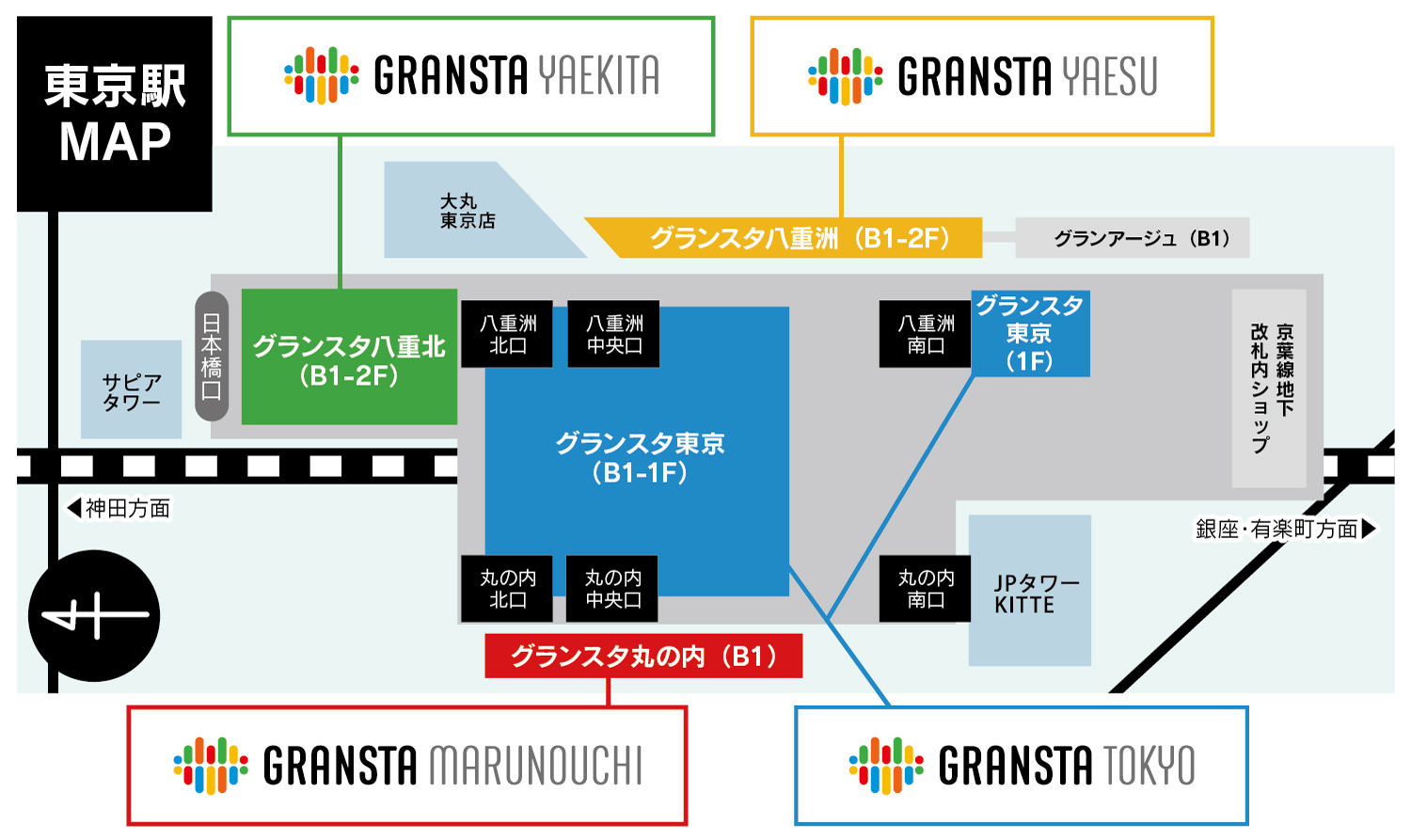 東京 駅 一 番 街 行き方